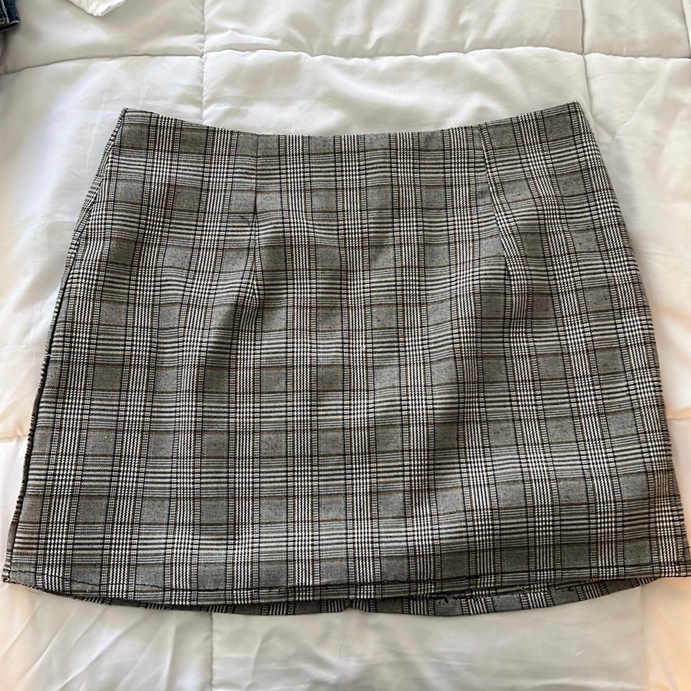 LF Mini plaid skirt